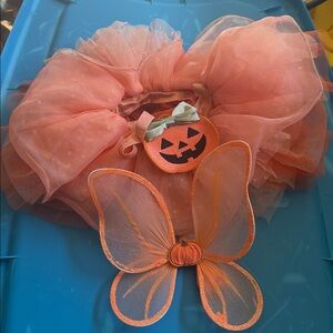 Little Me pumpkin Fairy Costume for Kids